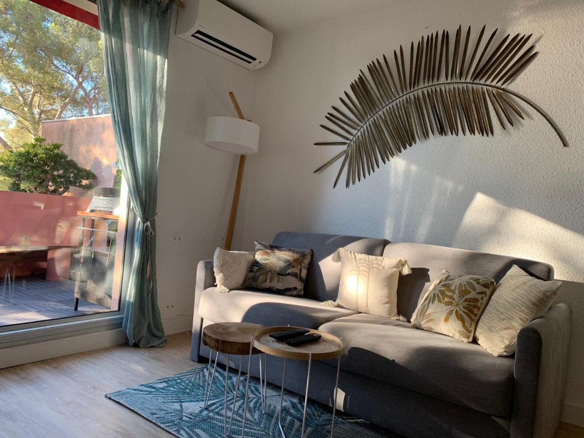 Jade - Appartement Climatise Vue Et Acces Mer Prive Ла-Сейн-сюр-Мер Екстер'єр фото