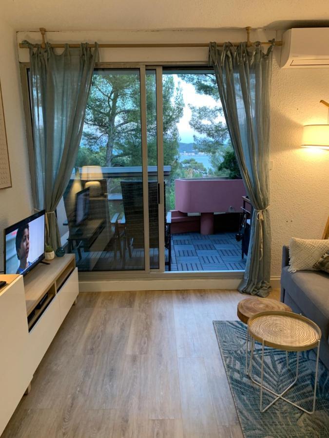 Jade - Appartement Climatise Vue Et Acces Mer Prive Ла-Сейн-сюр-Мер Екстер'єр фото